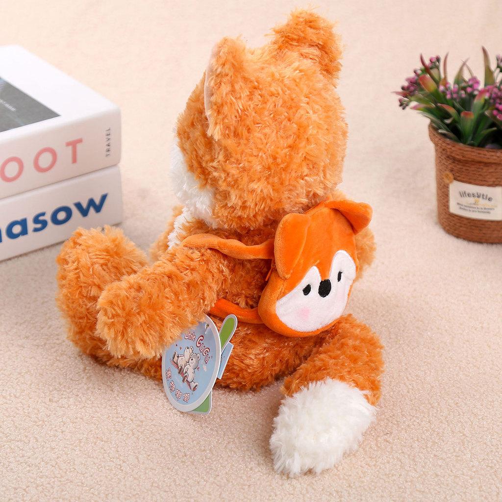 Plush Animal Toy For Kids With Short Pile Fabric Soft Gift For Girls And Boys