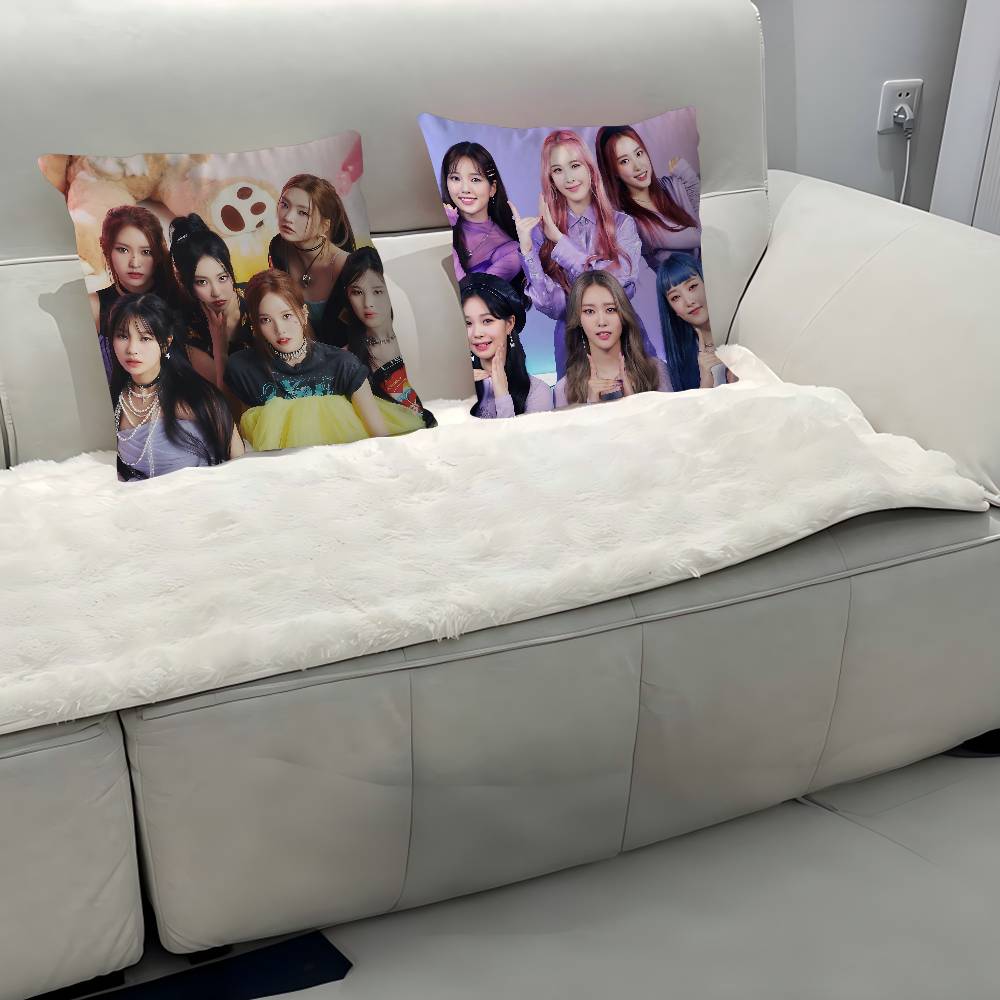 Kpop W-Weeekly ANIME Kissenbezug Auto Sofakissenbezug Weihnachtsgeschenk 40x40cm 45x45cm