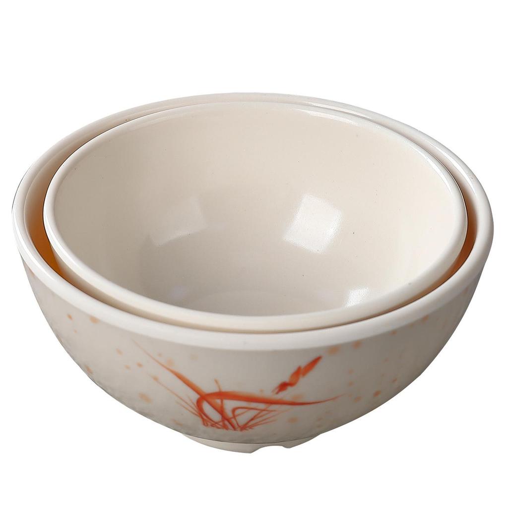 Melamine Autumn Grass Drop-Resistant Small Bowl for Restaurants and Fast Food
