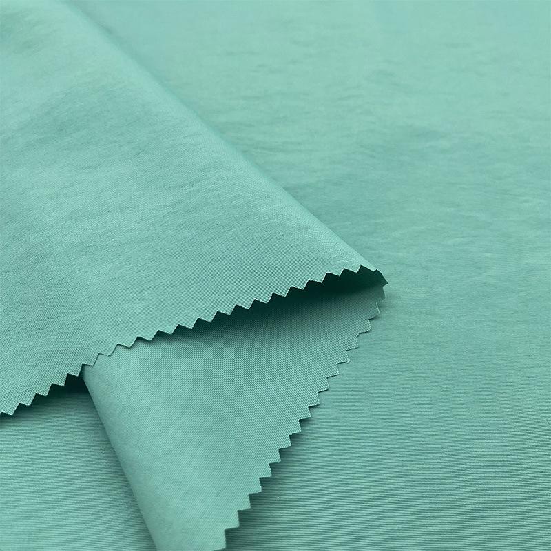 Matte Taslon Water-Repellent Jacket Fabric with AC Transparent Coating for Sportswear and Luggage