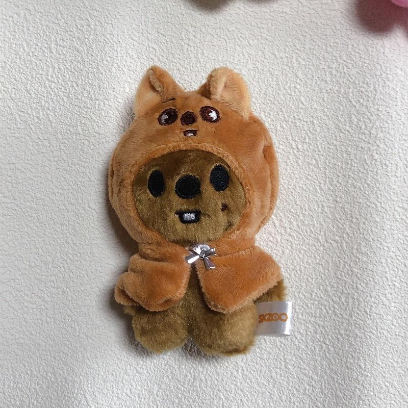 

Плюшевый брелок Волк Мягкая игрушка Сеул FM Неделя Плащ Кукла Волшебная школа Ребенок Подарок на день рождения