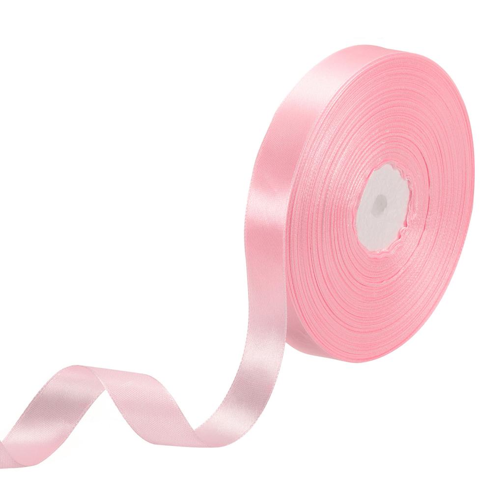Satin Ribbon Single Fac Satin Ribbon for Craft Bow Handmade Gift Wrap Party Christmas Wedding Decorative Artificial Accessories