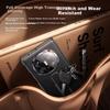 Wrist Strap Stand Full Lens ProtectionHuawei Mate X6 Phone Case,, Central Axis Magnetic Flip Cover, Shockproof, Leather, Ultra-Thin,
