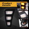 Led DRL For Kia Pegas 2018 2019 Daytime Running Lights Dynamic Turn Signal Fog Lamps Auto White Yellow Blue Car Accessories 12V
