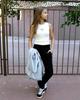 Girls’ Winter Pants – Warm Cotton Blend & Elastic Waist, Winter, 6231-025 HC