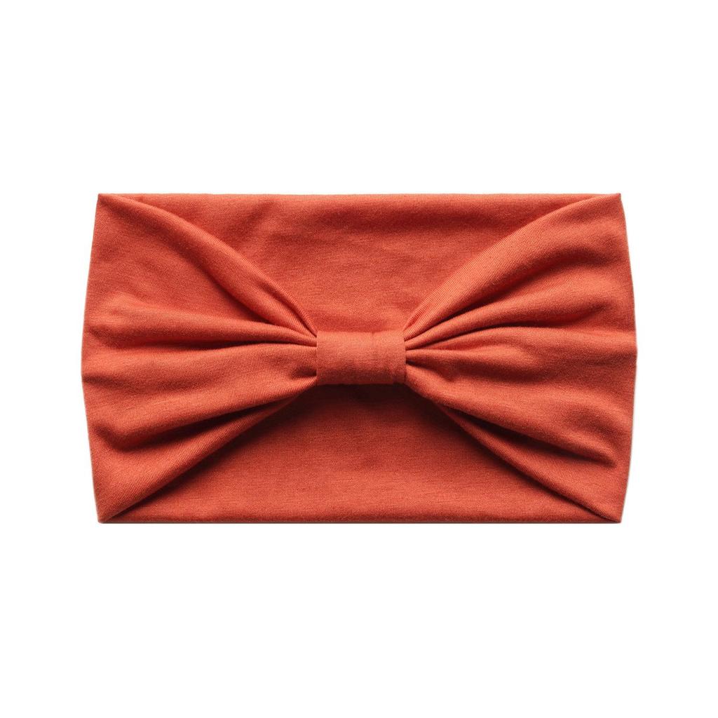 Stretchy Solid Color Sports Headband - Sweat-Absorbing Yoga & Running Hairband