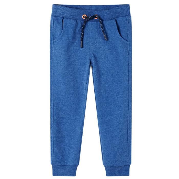 Pantalon de survêtement pour enfants bleu foncé 92/104/116/128/140