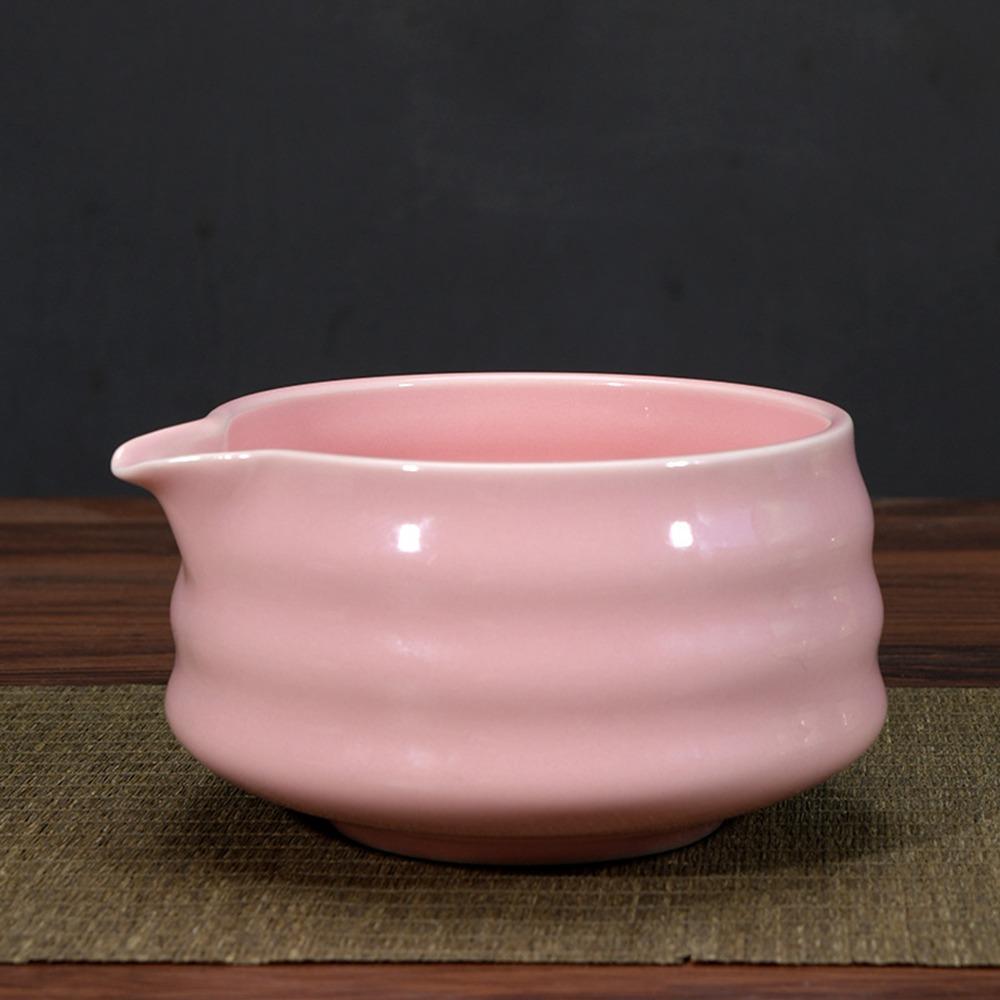 Matcha-vispestativ med stor kapasitet Glatt grønn te-kopp for tesett-tilbehør