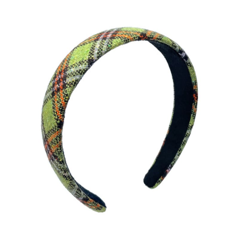 VVV [Edition] High Teen Volume Check Hairband _ Green