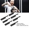 7pcs Hair Dressing Comb Professional Prevents Static Fine Tooth Carbon Fiber Hair Styling Comb for Salon Home Black