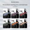 For Tesla Model Y Juniper 2025 Car Door Handle Side Trim Armrest Strip Alcantara Suede Ultra-thin Interior Decor Accessories