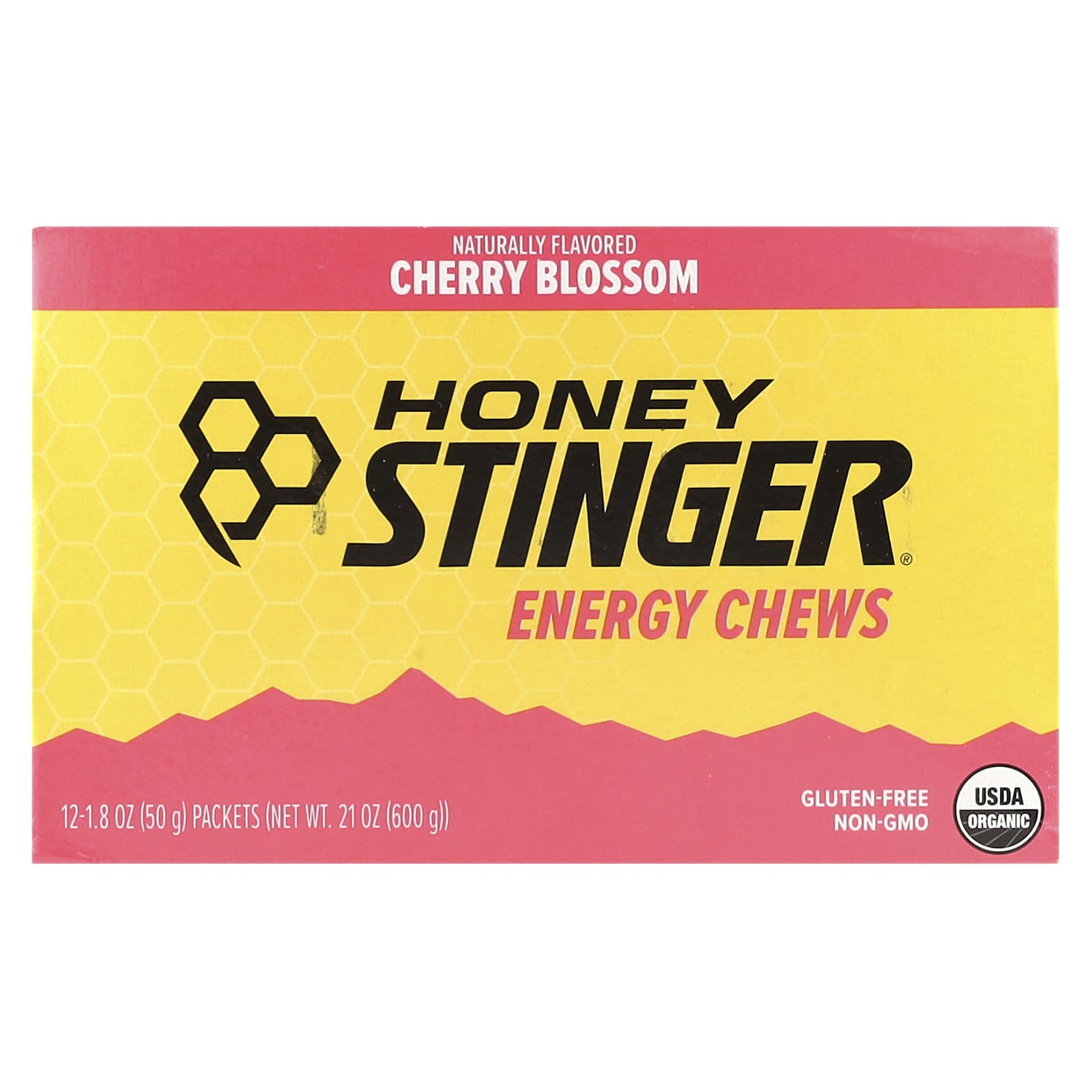 

Energy Chews, Cherry Blossom, 12 Packets, 1.8 Oz (50 G) Each