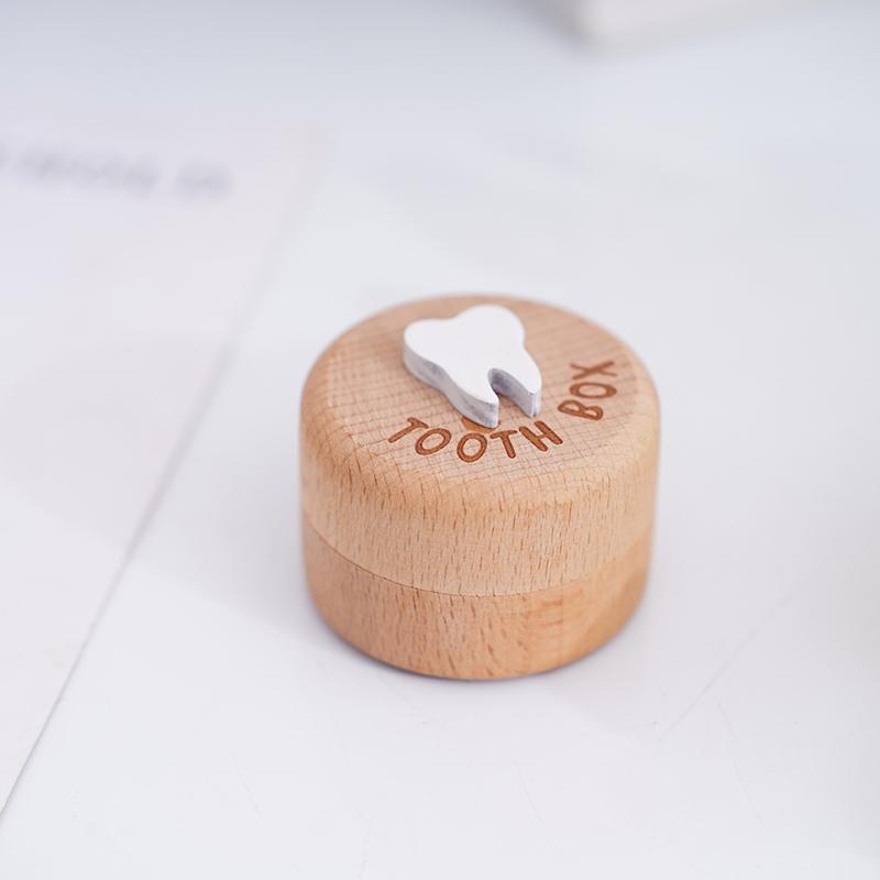 Children'S Tooth Box Collection Organizer Baby Teeth Holder Case Kids Keepsake Log Milk Teeth Storage Collect Box Organizer