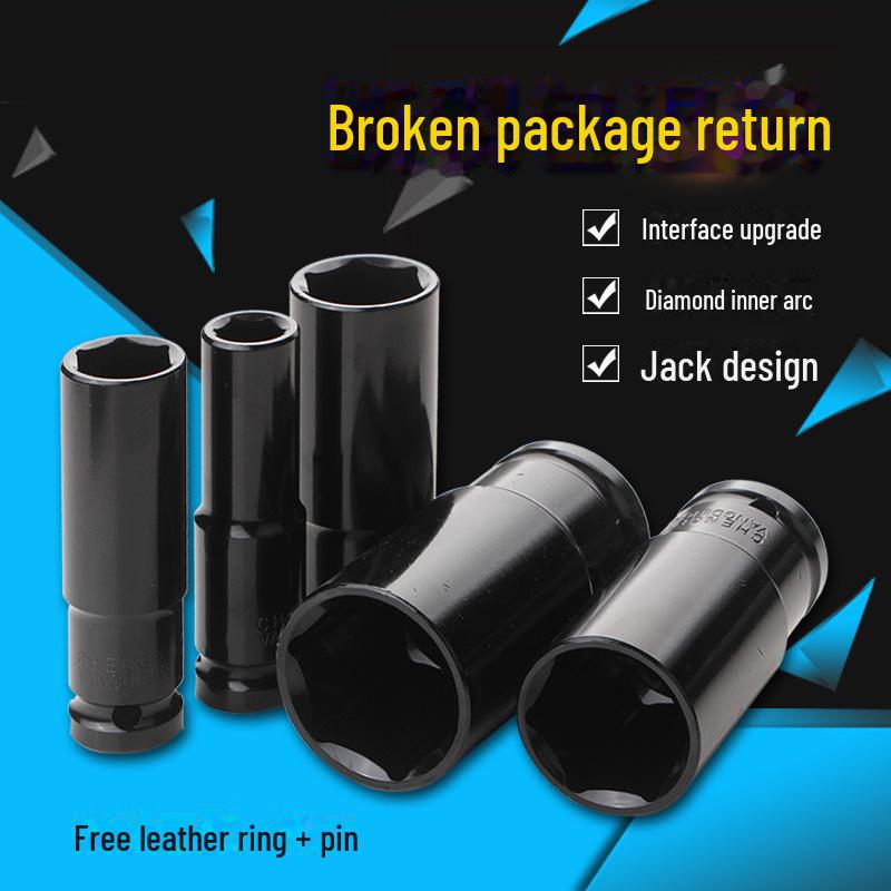 Elektrischer Sechskant-Steckschlüsselsatz, 8-teilig, 32 mm