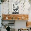 Vintage Metal Poster Farmhouse Chicken Kitchen Wall Decor