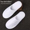 Non-slip Washable Guest Slippers - Thick Sponge, Ideal for Home or Hotel
