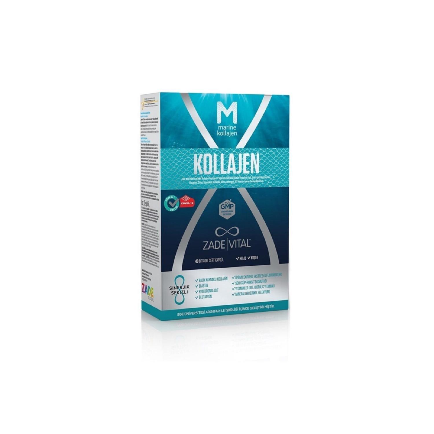 

Marine Collagen Hyaluronic Acid 40 Capsules