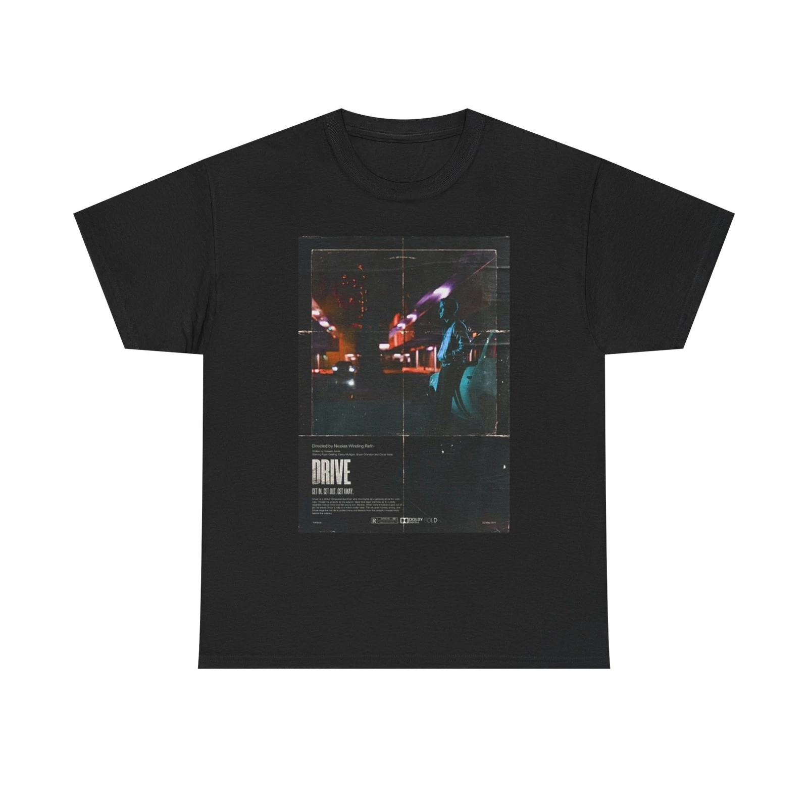 Men s and Women s T-shirts Drive Movie Poster S