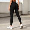 Nahtlose High-Waist Fitness-Leggings mit Bauchkontrolle und Po-Lifting-Effekt Taschen-Design Dehnbare Yoga-Hose für Damen