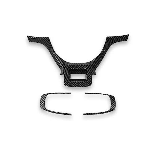 

Car Carbon Wood Style Steering Wheel Button Cover Frame Trim Interior For Kia Sportage NQ5 2026 2026 K5 2026