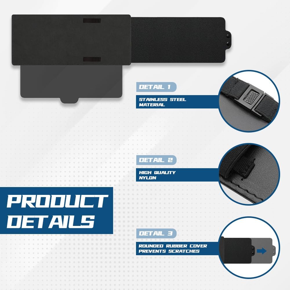 Sun Visor Extender For Car, Polarized Car Visor Extender With Polycarbonate Lens And Side Sunshade, Car Visor Protect From Glare, UV Rays, Snow