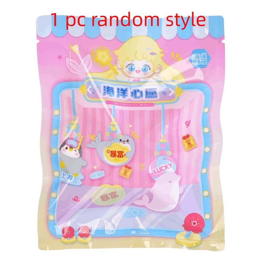 

Мультяшный плюшевый кулон с магнетизмом ПП хлопок Кулоны в виде морских животных Студенты Style 1