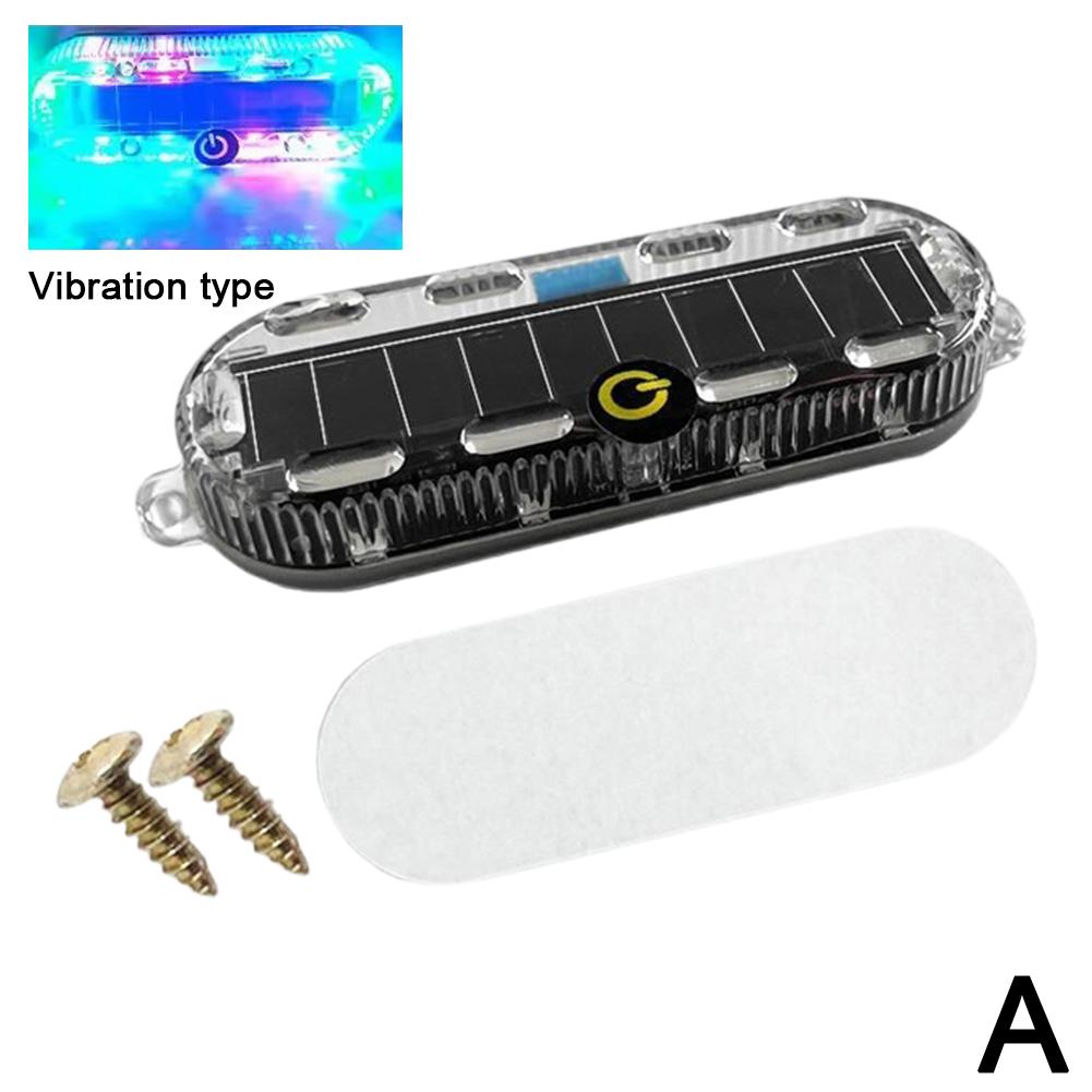 

Солнечный мигающий сигнальный фонарь, аварийный предупреждающий свет, автомобильный фонарь для ночной езды, задний противотуманный фонарь для мотоцикла, электрический