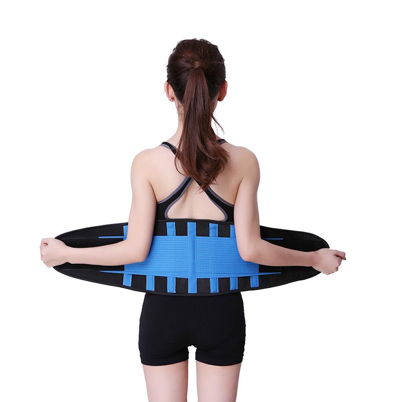 New Style Colorful Sweat Waist Support Belt for Fitness and Slimming