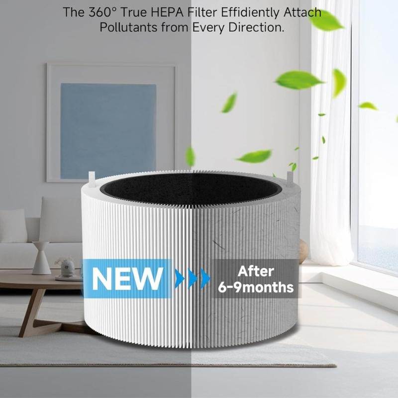 Air Purification HEPA Composite Carbon Filter Spare Part Replacement Easy Installation for 211i Air Purification Accesso