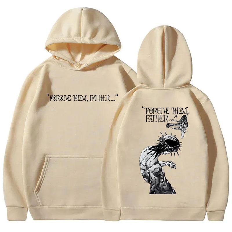 Japanese anime character trend 2D printed pullover hoodie sweatshirt comfortable and fashionable 2025 gender-neutral