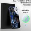 Klassisches Spiel Detroit Become Human Handyhülle Für iPhone17 16 15 14 13 12 11 X XR XS 8 Plus Mini Pro Max Glas Magnetische Hülle