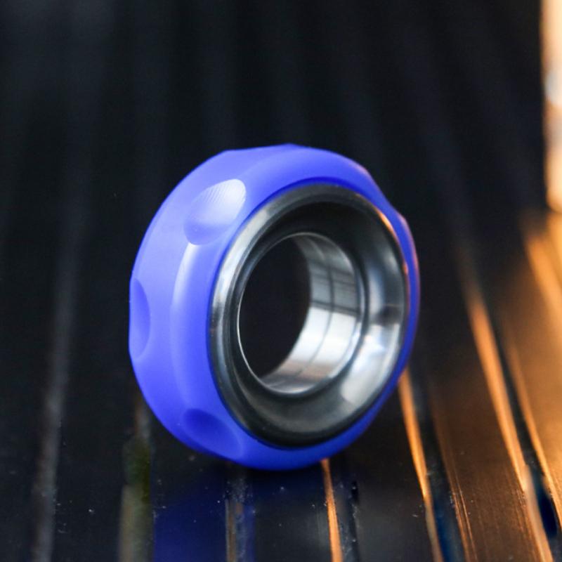 

Paragraph Ring Ratchet Wheel Magnetic Push Card Coin Stress Relief Toy Fidget Roller Spinner Edc Alloy Rotating Sensory Toys