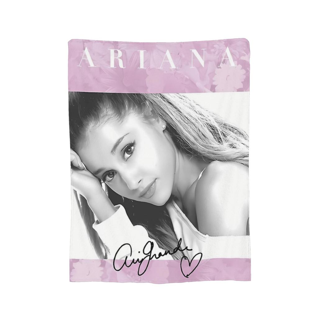 Ariana GrandeMelodie Enthüllt Decke Flauschig Großartig Warm Kuscheldecke für Tagesdecke Dekoration,