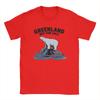 Mens TShirts Greenland is Not for Sale  Vintage Cotton Tees Short Sleeve  T Shirt Round Neck Clothes Big Size