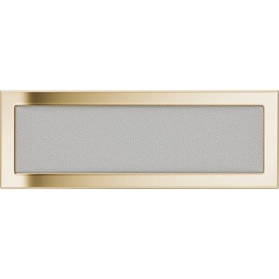 Tampa de ventilação 17x49 banhada a ouro