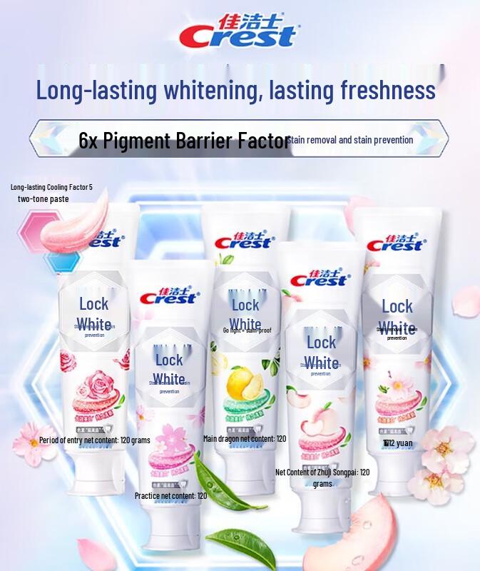 Crest Whitening Toothpaste Family Pack