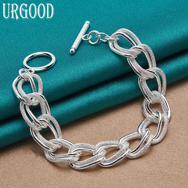 925 Sterling Silver Beautiful Bracelet Fashion Jewelry