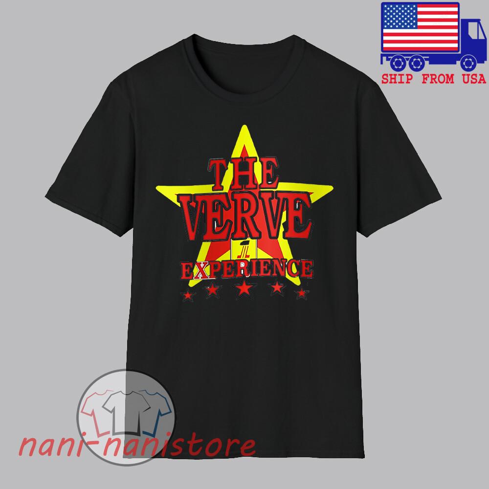 The Verve Experience Men#039;s Black Size S5XL Unisex T-Shirt XXL