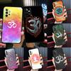 Aum Om Symbol Soft Cover For Samsung Galaxy A54 A53 A73 A13 A71 A51 A14 A52 A32 A12 A22 A52S Back Case