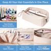 Yousheng Torba podróżna na narzędzia do włosów Przenośny organizer na narzędzia do stylizacji włosów Torba na lokówkę z matą żaroodporną do bezpiecznego przechowywania gorących prostownic do włosów