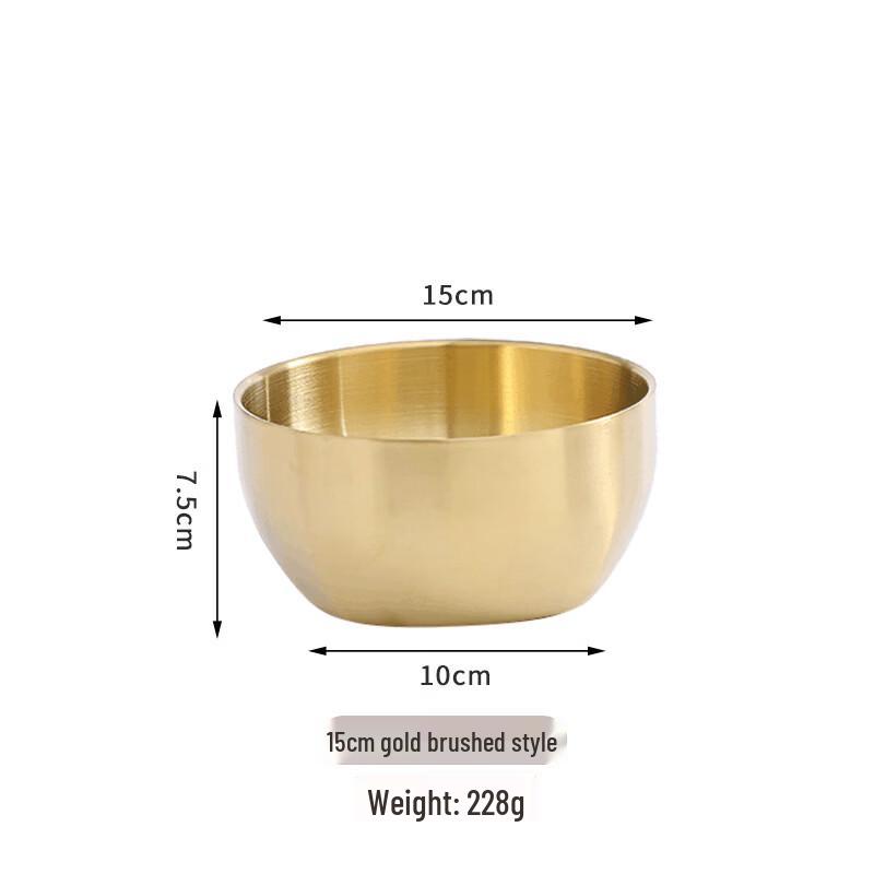 WuTuo Double-Layer Stainless Steel Kids Rice & Soup Bowl