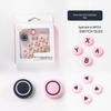 Switch Silicone Keycap - Directional Joystick Cap and Colored Button Sticker for Joy-Con