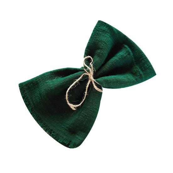 Bohemian Napkin with Fringe Cotton Fabric Solid Color Napkin Rustic Wedding Napkin for Dining Table Farmhouse Home Decor