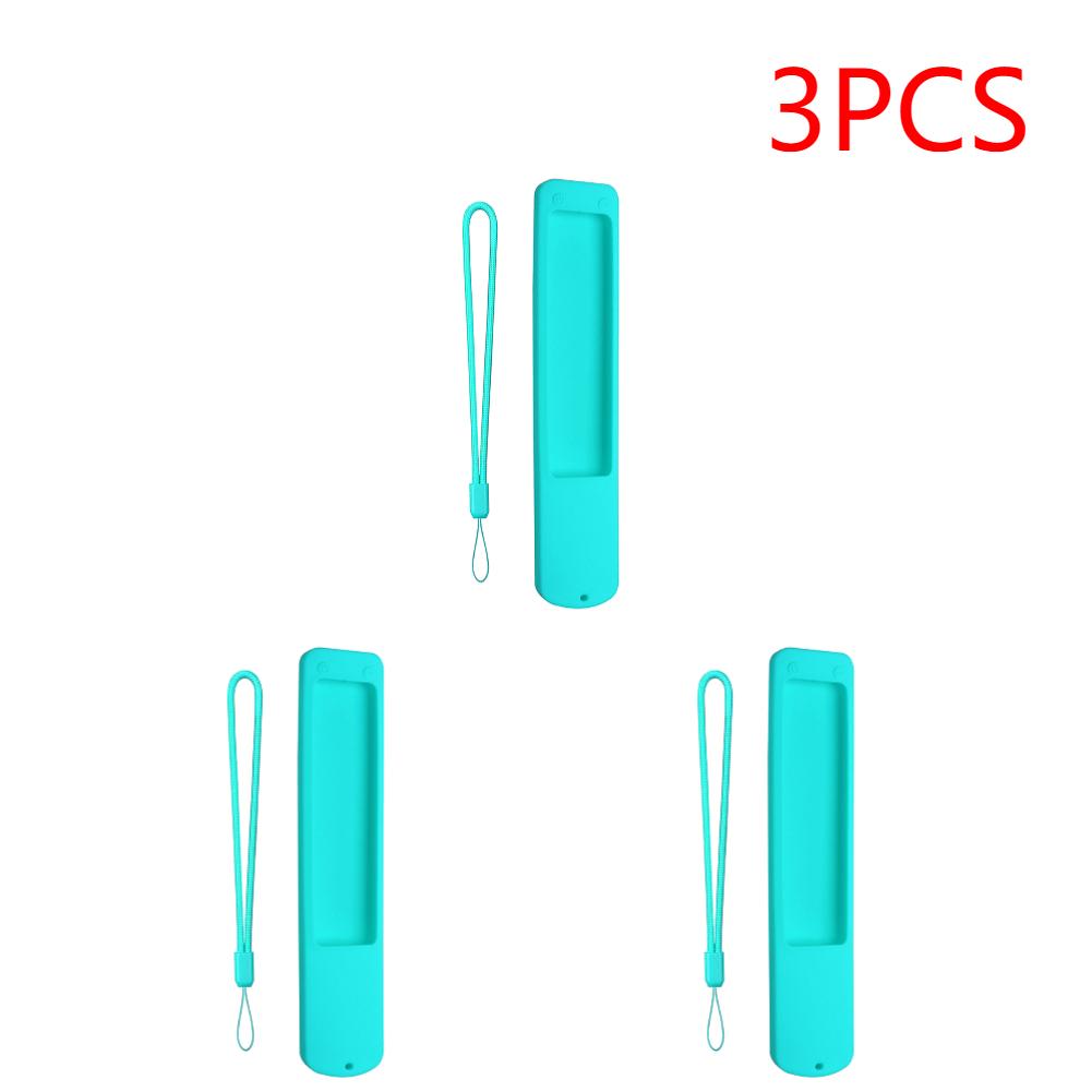 1-3pcs Silicone Case  for XMRM-ML Remote Control Cover Anti-Drop Remote Case Anti-Scratch Protective Skin Sleeve with Lanyard