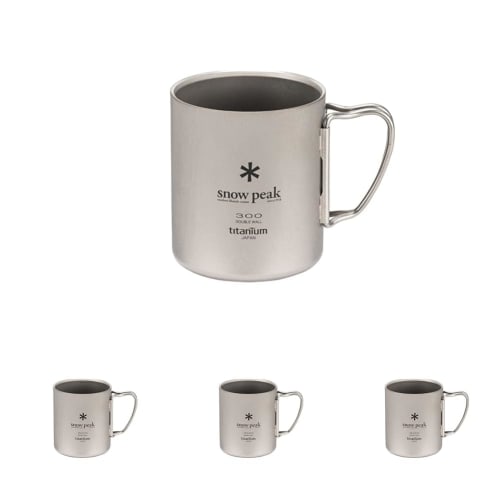 

Snow Peak (snow peak) Titanium double mug 300 MG-152 (ÁE4)