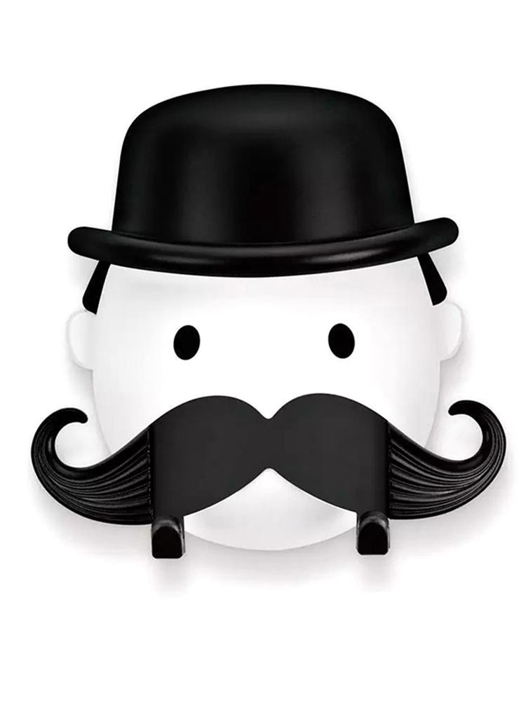 

Веселый бородатый мужчина пластиковый держатель для бритвы органайзер для бритвы в ванной крючок на присоске подставка для бритвы