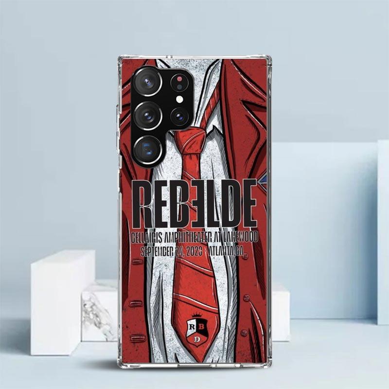 F-Fashion RBD R-Rebelde Soft Cover for Samsung Galaxy S25 Edge S26 S24 S23 Ultra Phone Case S22 S21 Plus S20 FE Print Pattern Sh