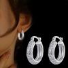 Fashion Copper Alloy Jewellery Drop Earrings For Women Wedding Party Gifts