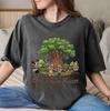 Retro and Friends Animal Kingdom Womens Tshirt Summer New Y2K Unisexs and Womens Extra Large Couple Dress