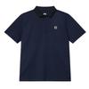 Heathered Polo Shirt Navy 30769
